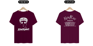 Nome do produto CAMISETA OFICIAL KON KAN TOUR 2024 - FRENTE E COSTA silk branco