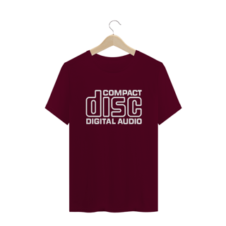 Nome do produto TSHIRT COMPACT DISC STAMP BRANCO