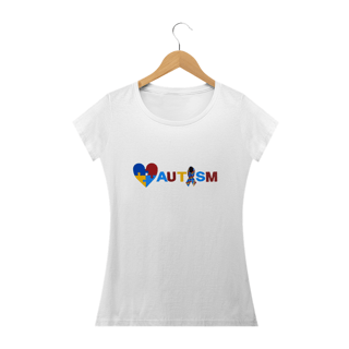 Nome do produto Autism - Camiseta feminina 