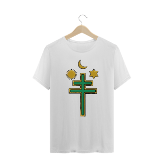 Nome do produto Camiseta Plus Size Santo Daime