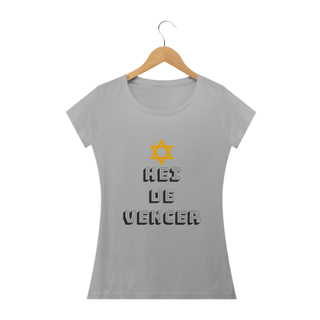 Camiseta Feminina Hei de Vencer Santo Daime 