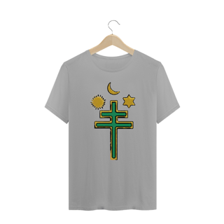 Nome do produto Camiseta Plus Size Santo Daime