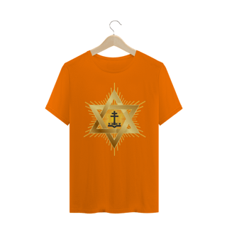 Nome do produto Camiseta Masculina Estrela e Santo Cruzeiro