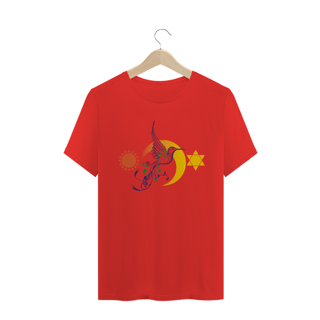 Nome do produto Camiseta Masculina Sol, Lua e Estrela