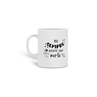 Nome do produto Caneca O ASTEROIDE personalizada em lettering