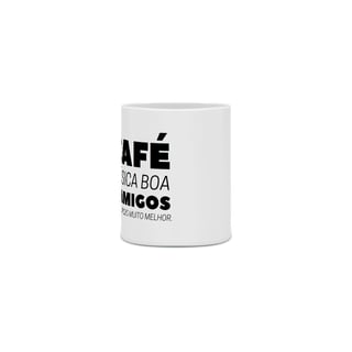 Nome do produto Xícara Personalizada CAFÉ MÚSICA & AMIGOS