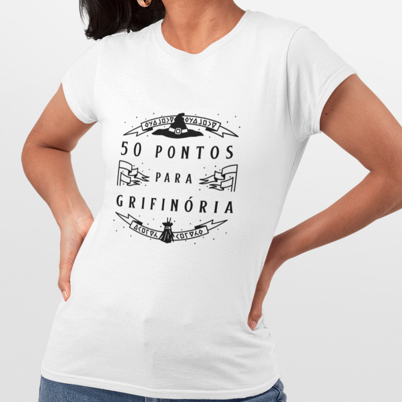 Nome do produto: 50 pontos para Grifinória - (feminina)