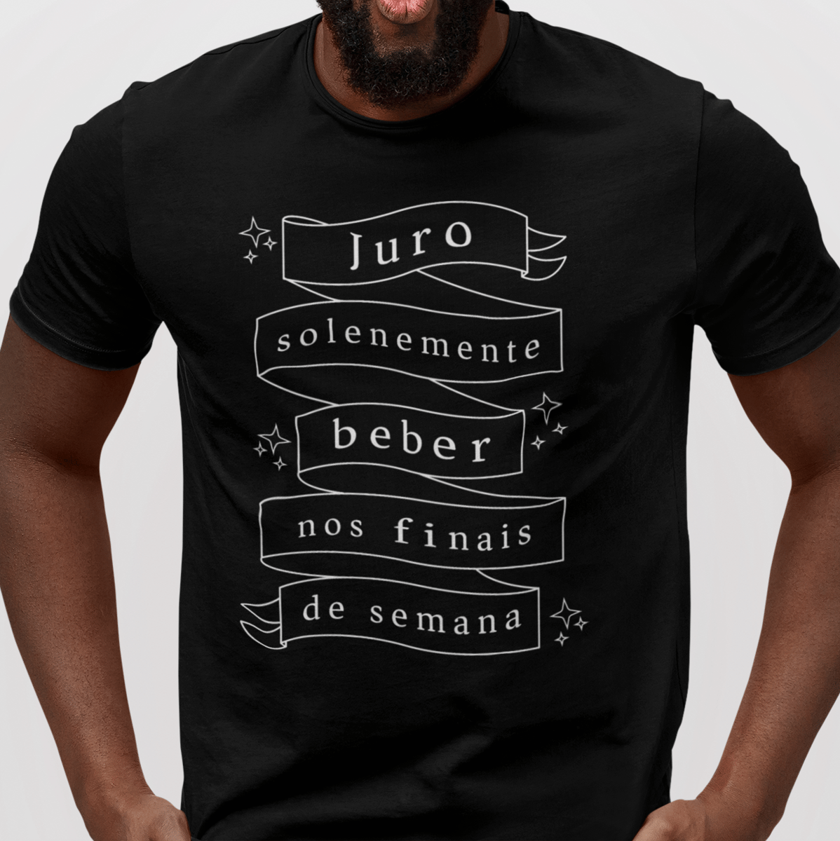 Nome do produto: Juro Solenemente beber nos finais de semana. - (Unissex)