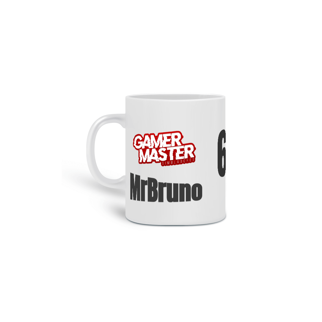 Nome do produto: Caneca GamerMaster MrBruno
