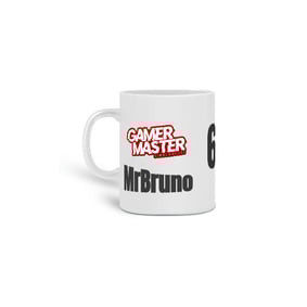 Caneca GamerMaster MrBruno