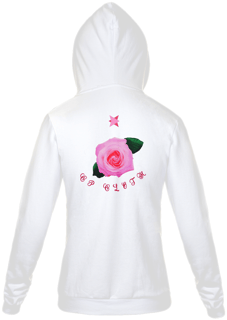 Nome do produto MOLETOM COM ZÍPER FLOWER - CP CLOTH