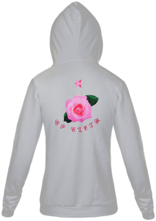 Nome do produto MOLETOM COM ZÍPER FLOWER - CP CLOTH