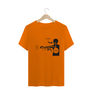 Nome do produtoCamiseta - Coffee + Magic = Code