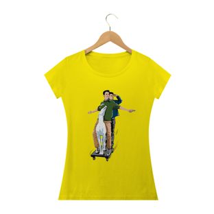 Nome do produtoCamiseta Friends Seasons 4-6 - Chandler & Joey #blky