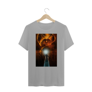Nome do produtoCamiseta Gandalf vs Balrog #plusize
