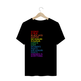 Camiseta Science is real... #plusize