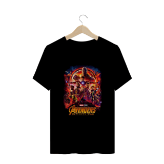 Camiseta Avengers Infinity War #plusize