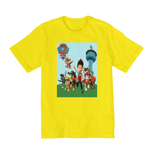 Nome do produtocamiseta infantil patrulha canina 