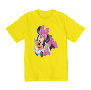 Nome do produtocamiseta infantil 2 a 8 anos  tema miney