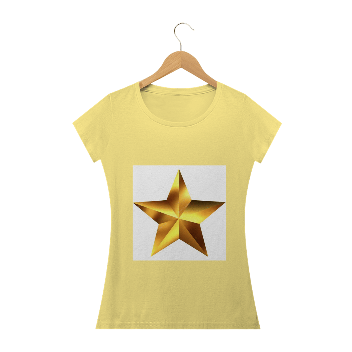 Nome do produto: camiseta estrela dourada várias cores