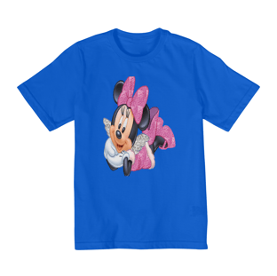 Nome do produtocamiseta infantil 2 a 8 anos  tema miney