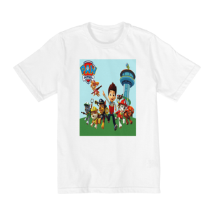 Nome do produtocamiseta infantil patrulha canina 