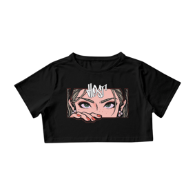 Cropped looking Host