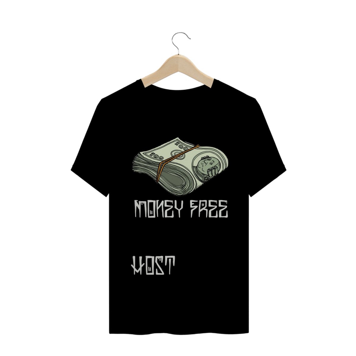 Nome do produto: Camisa money free Host
