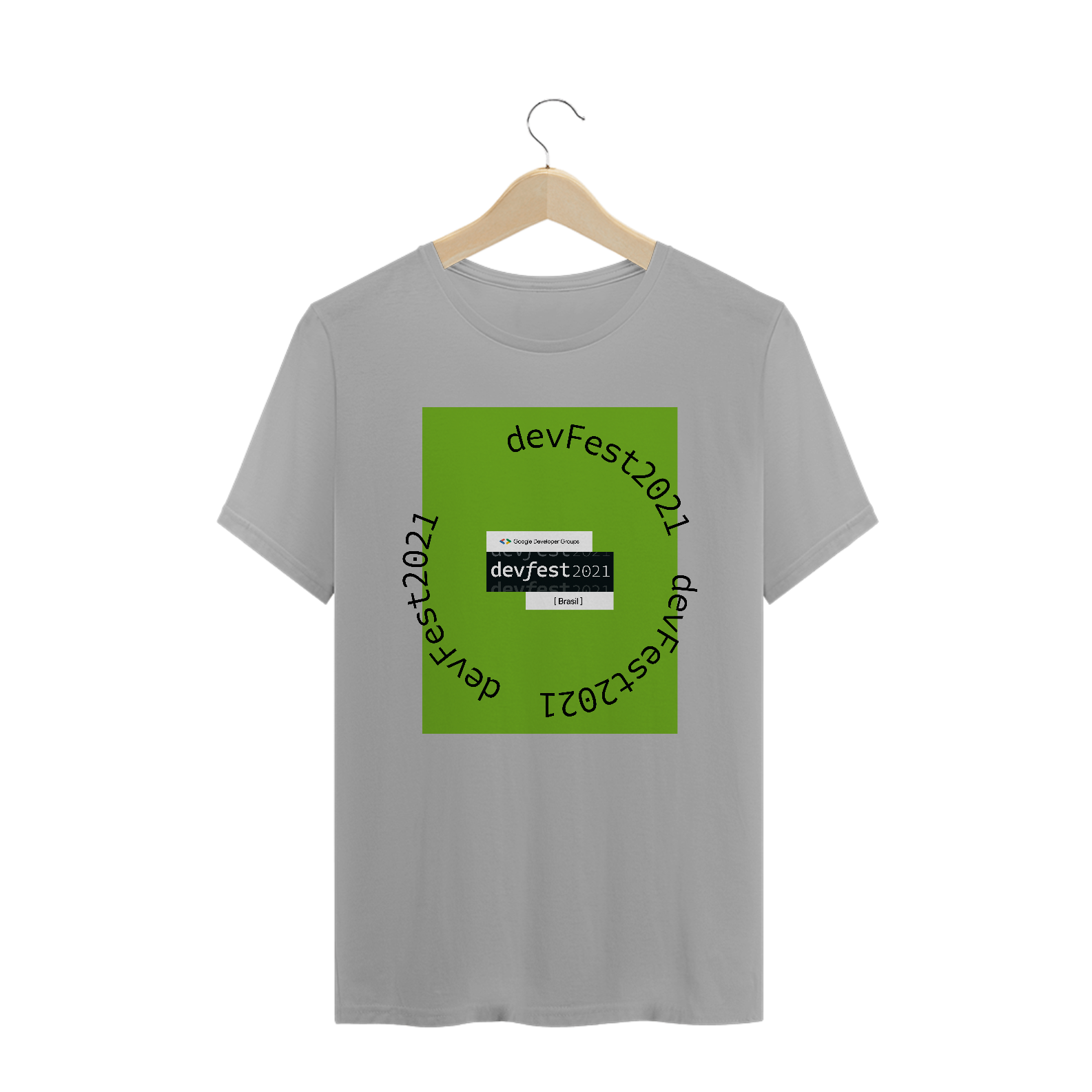 Camiseta DevFest BR 2021 - tipo 3