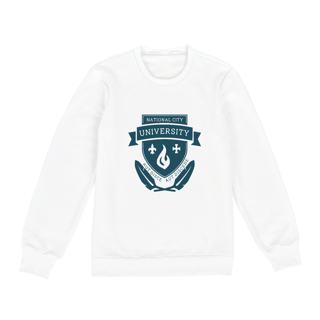 Nome do produto National University - Moletom Fechado UNISSEX