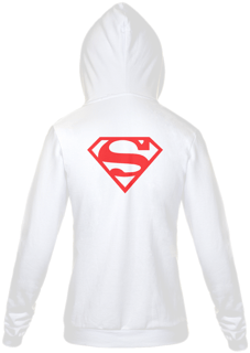 Nome do produto Supergirl Logo - Moletom de Zíper
