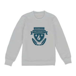Nome do produto National University - Moletom Fechado UNISSEX
