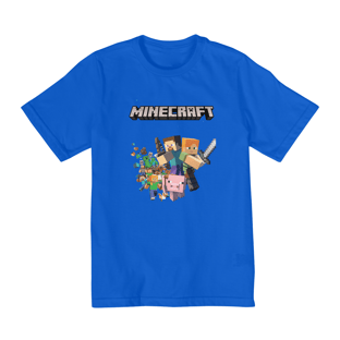 Nome do produtoCamiseta Geek Infantil MineCraft