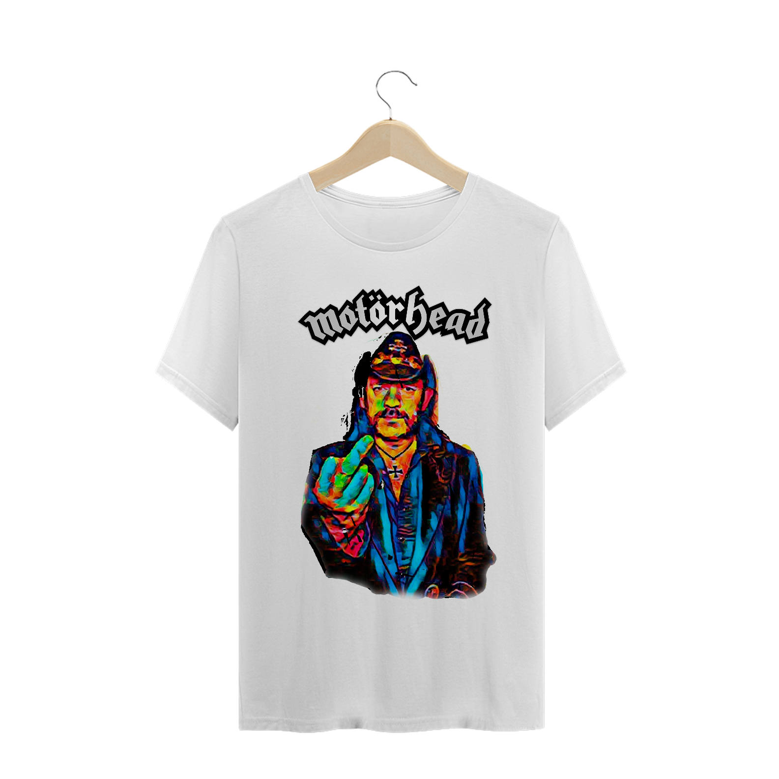 Camiseta Rock Band Lemmy Motorhead