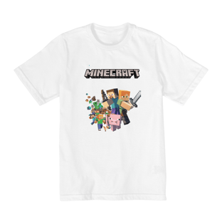 Nome do produtoCamiseta Geek Infantil MineCraft