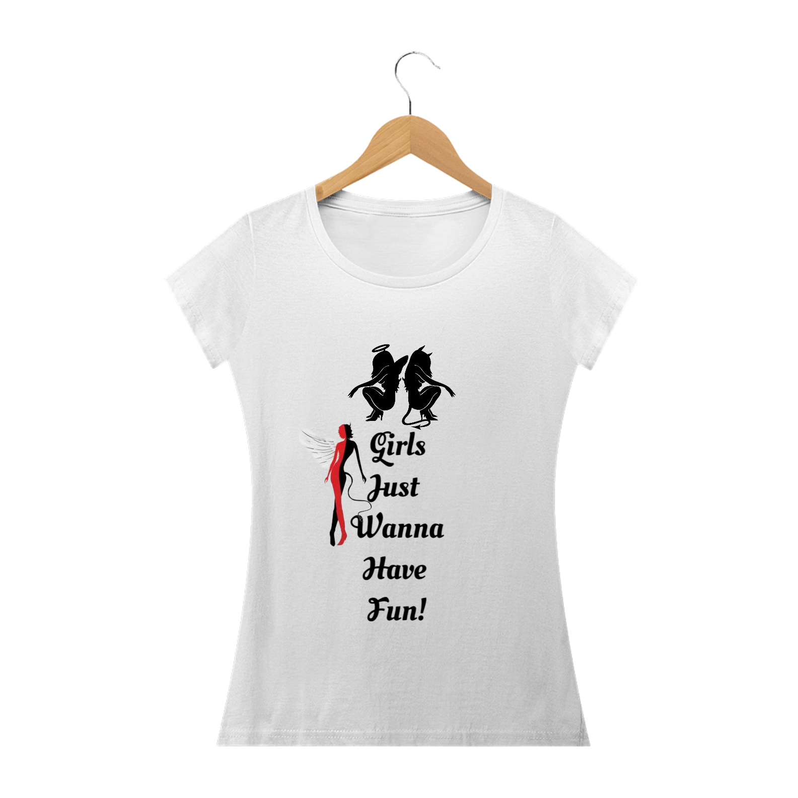 Camiseta feminina Devil Girls