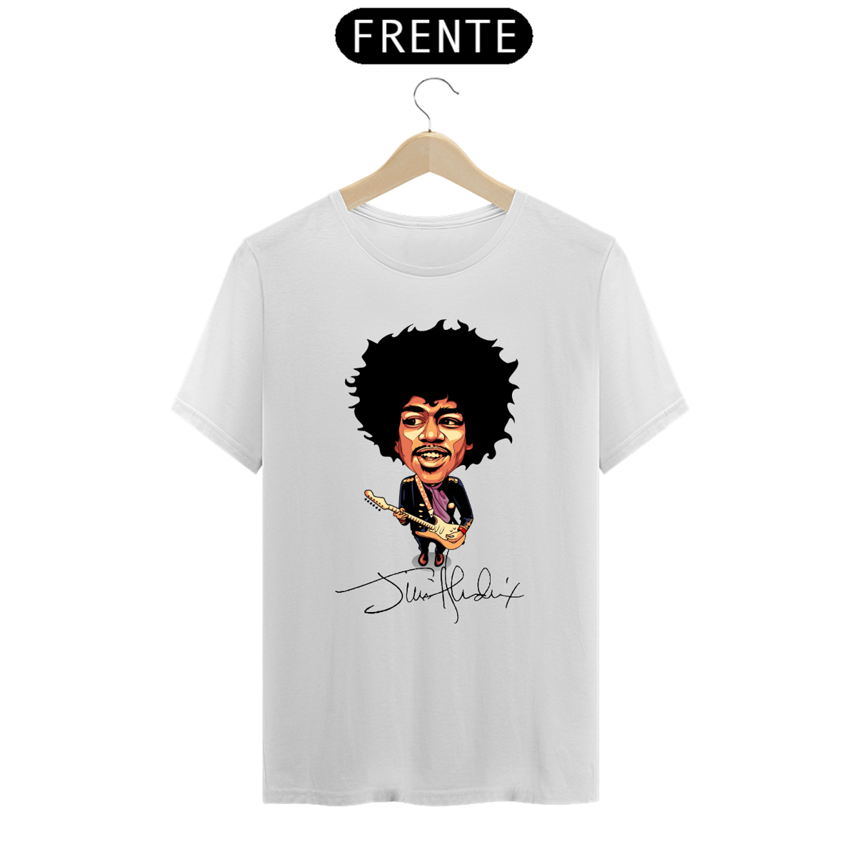 Nome do produto: Camiseta Jimi Hendrix