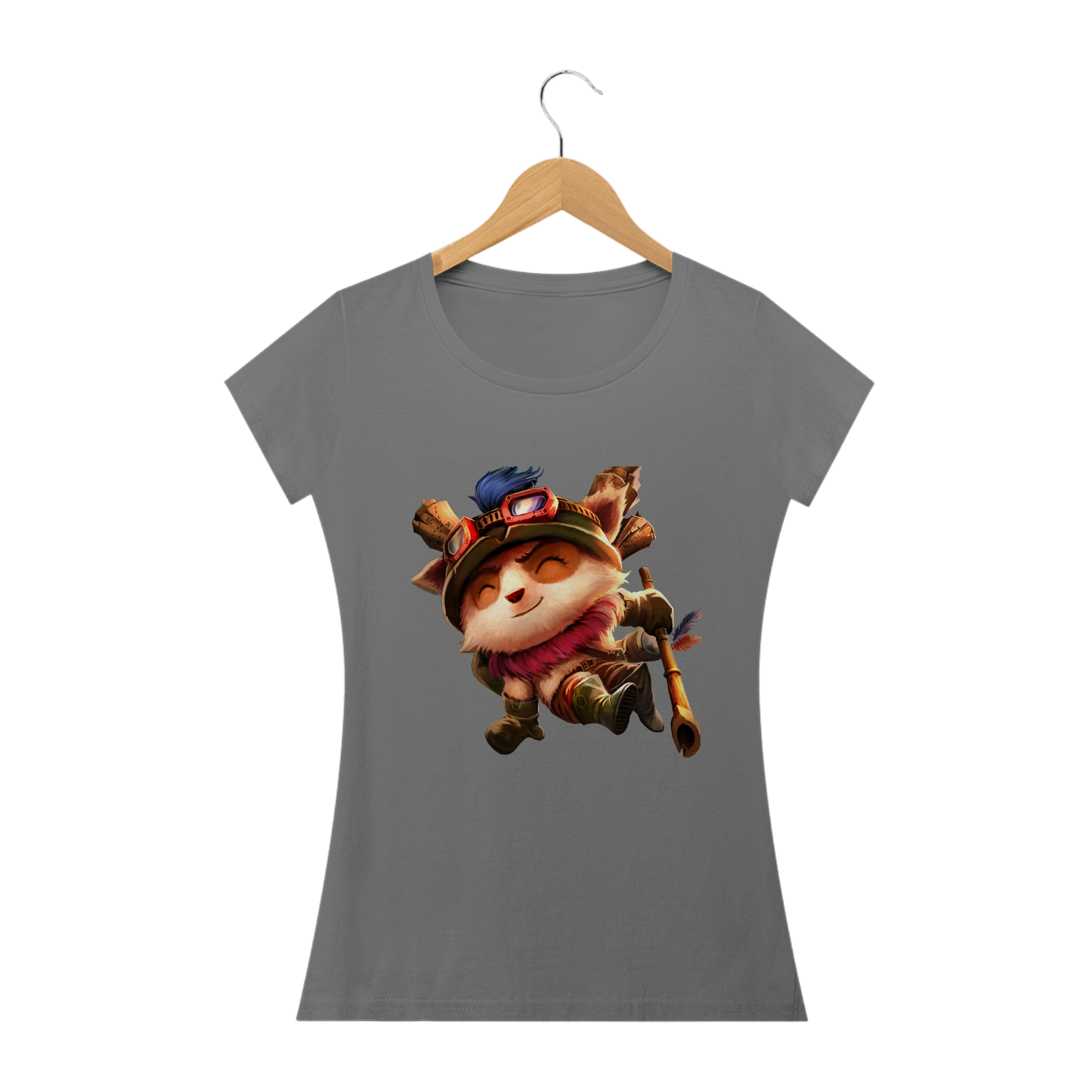 camiseta LOL feminina 