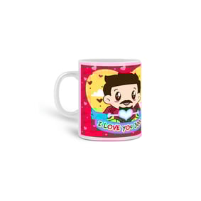 Caneca te amo mil milhões seu homem de ferro