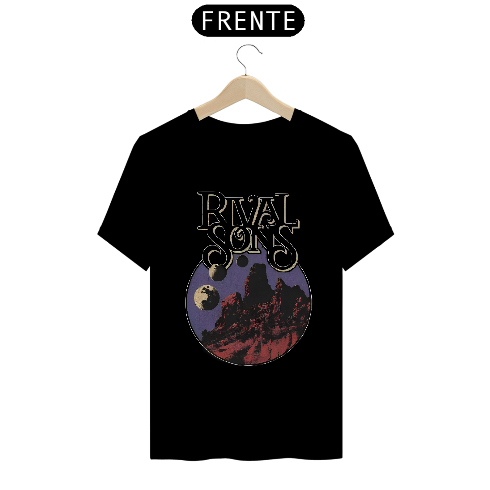 camiseta Rival sons Rock idol