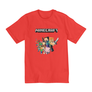 Nome do produtoCamiseta Geek Infantil MineCraft