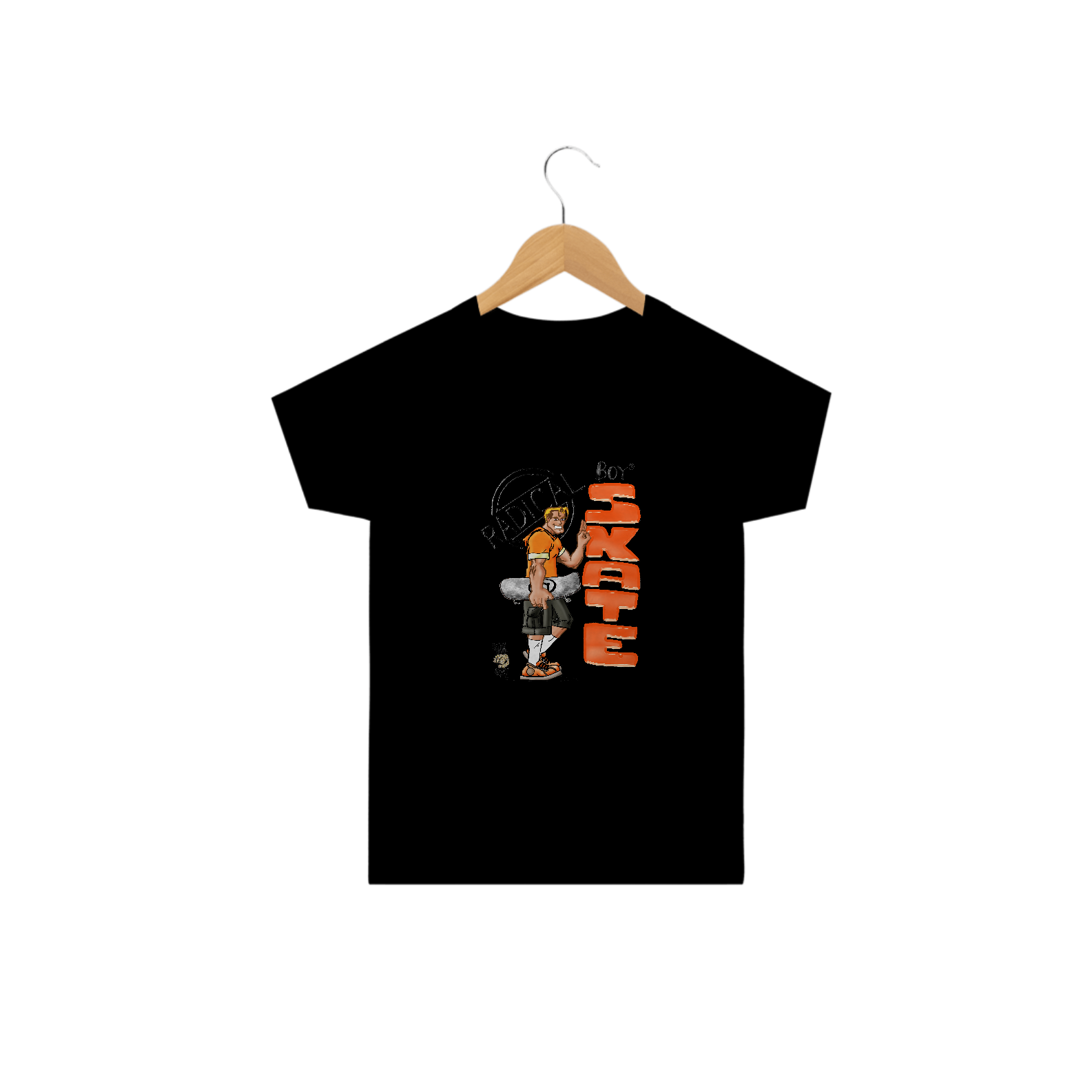 The Radical Boy® on scene Radical Skate Camiseta Infantil (2 a 14 anos)