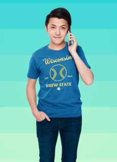 Camiseta Wisconsin Brew State