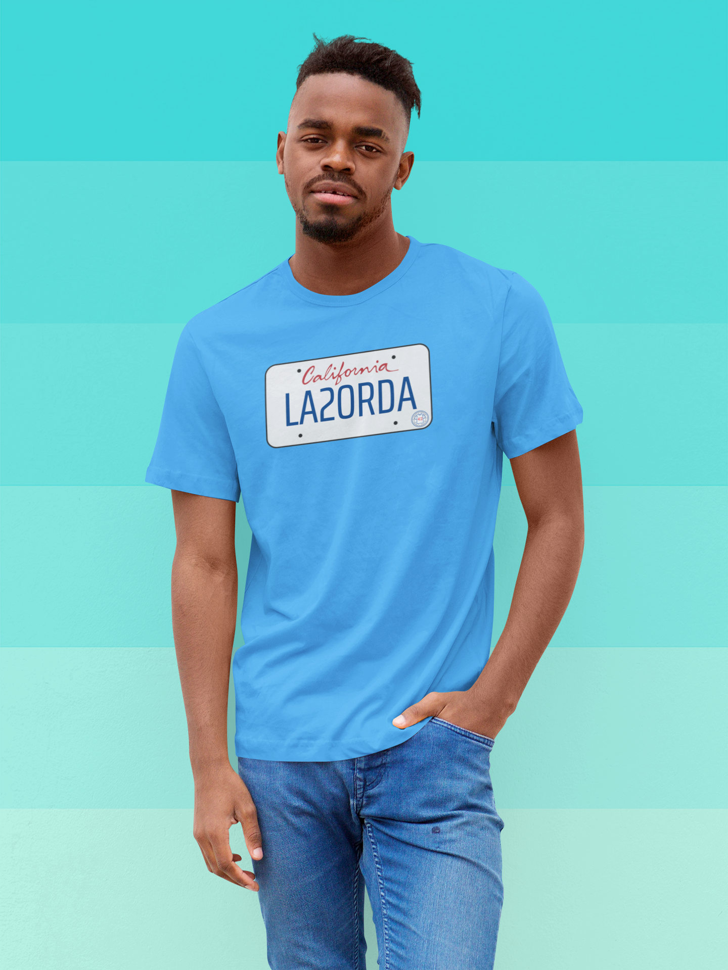 Camiseta Estonada California Plate La2orda