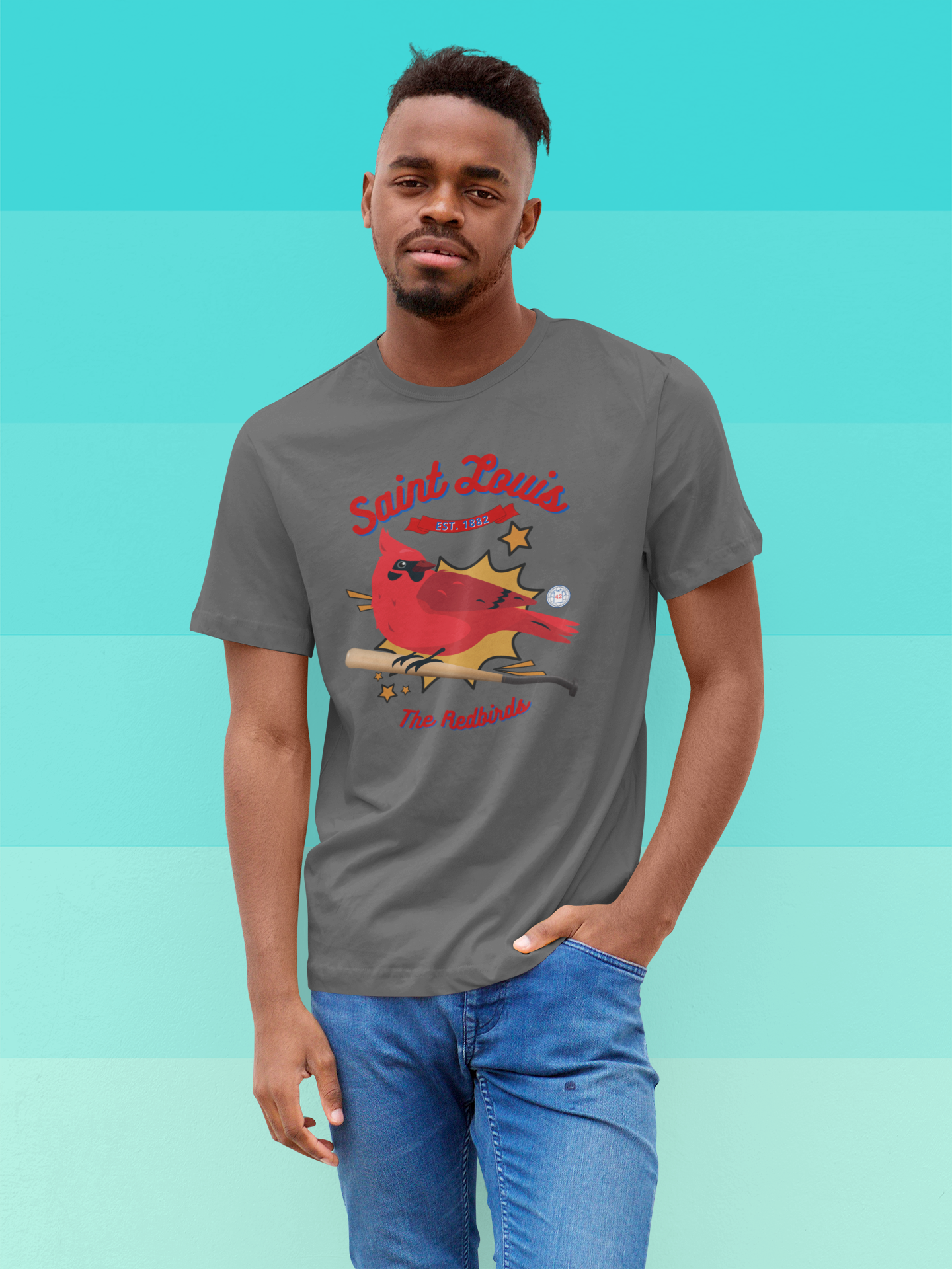 Camiseta Estonada The Redbirds