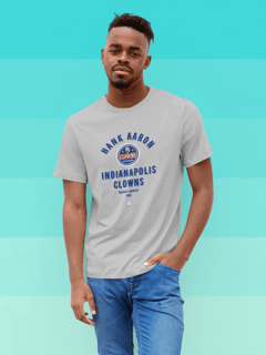 Camiseta Hank Aaron - Indianapolis Clowns