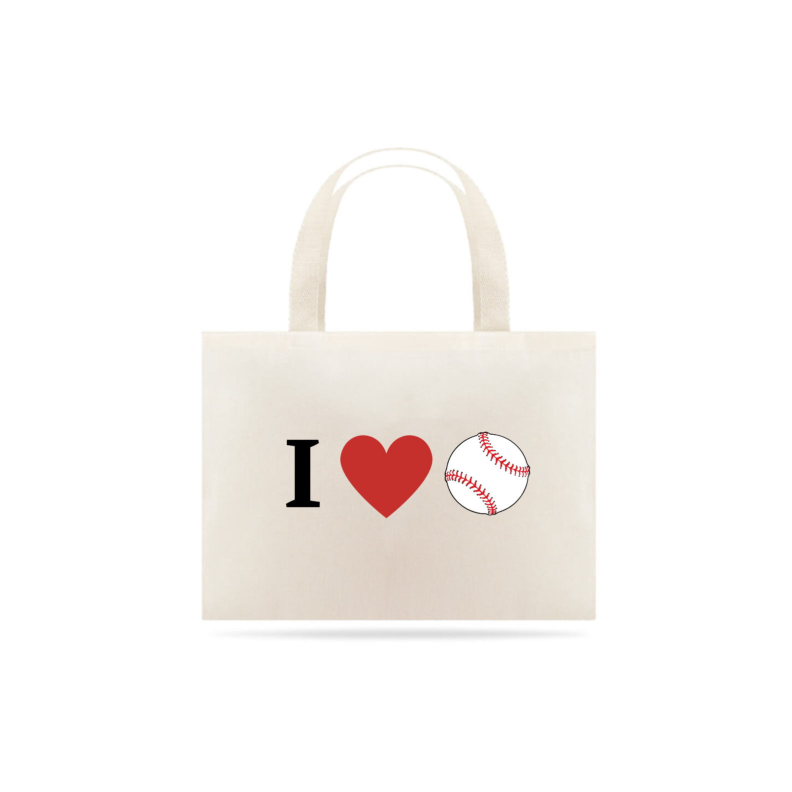 Ecobag I Love Baseball