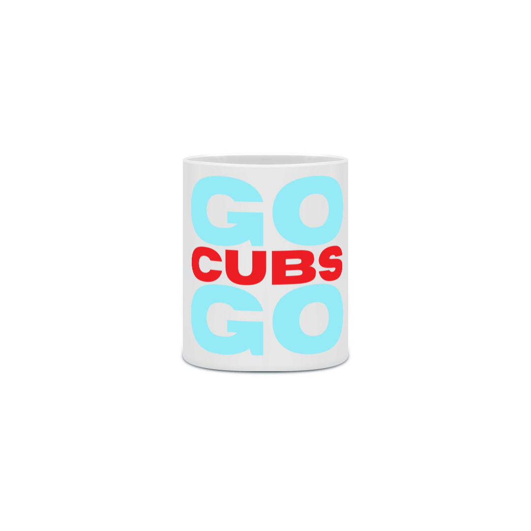 Caneca Go Cubs Go