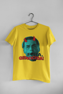 Nome do produto Camisa Fora, Genocida! (Cores)