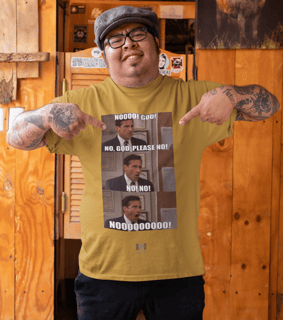 Nome do produto Camisa Estonada The Office (Cores)